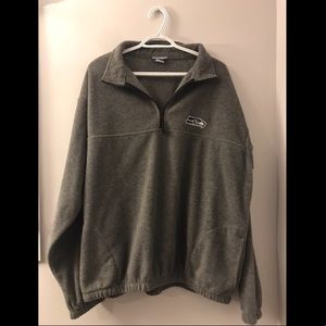 Reebok NFL Seattle Seahawks Fleece Quarter Zip